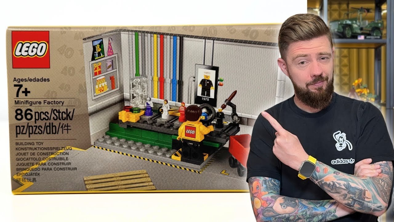FABRYKA MINIFIGUREK 🖌️ LEGO GWP 5005358 RECENZJA