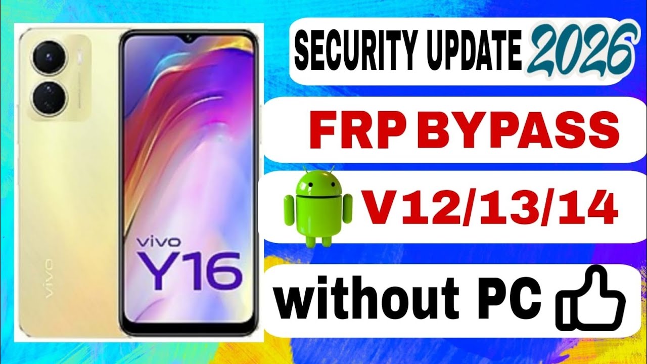 #vivofrpbypass VIVO Y16 4G FRP BYPASS LATEST SECURITY UPDATE 2026 #viralvideo #tranding  WITHOUT PC 