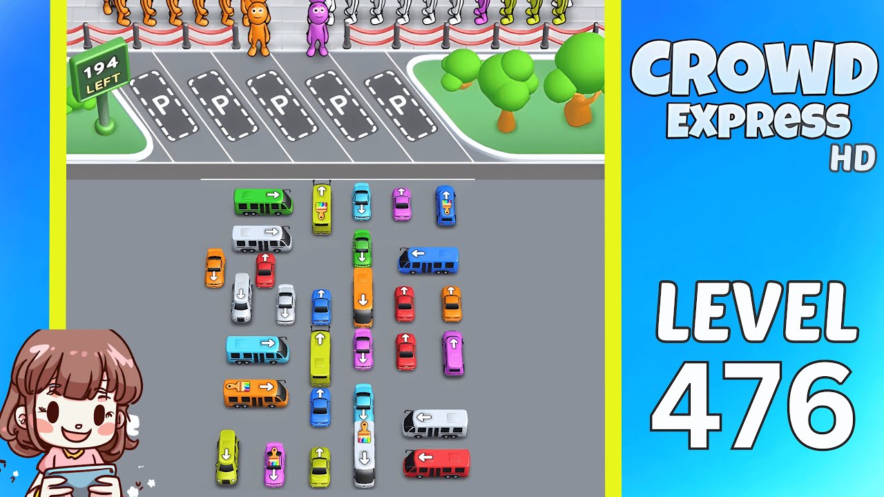 Crowd Express Level 476 Solution Walkthrough