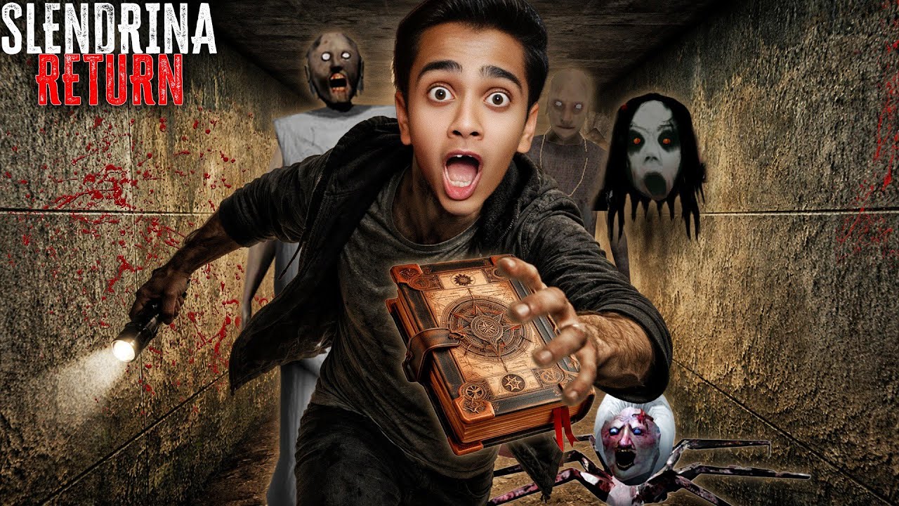 I WANT THESE 8 MYSTERY BOOKS FOR ESCAPE | SLENDRINA RETURN | HINDI GAMEPLAY 