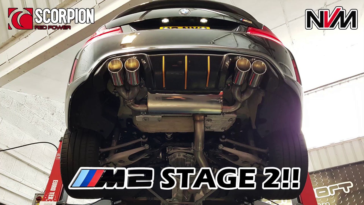 BMW M2 Scorpion Exhaust + NVM Stage 2 Mapping!