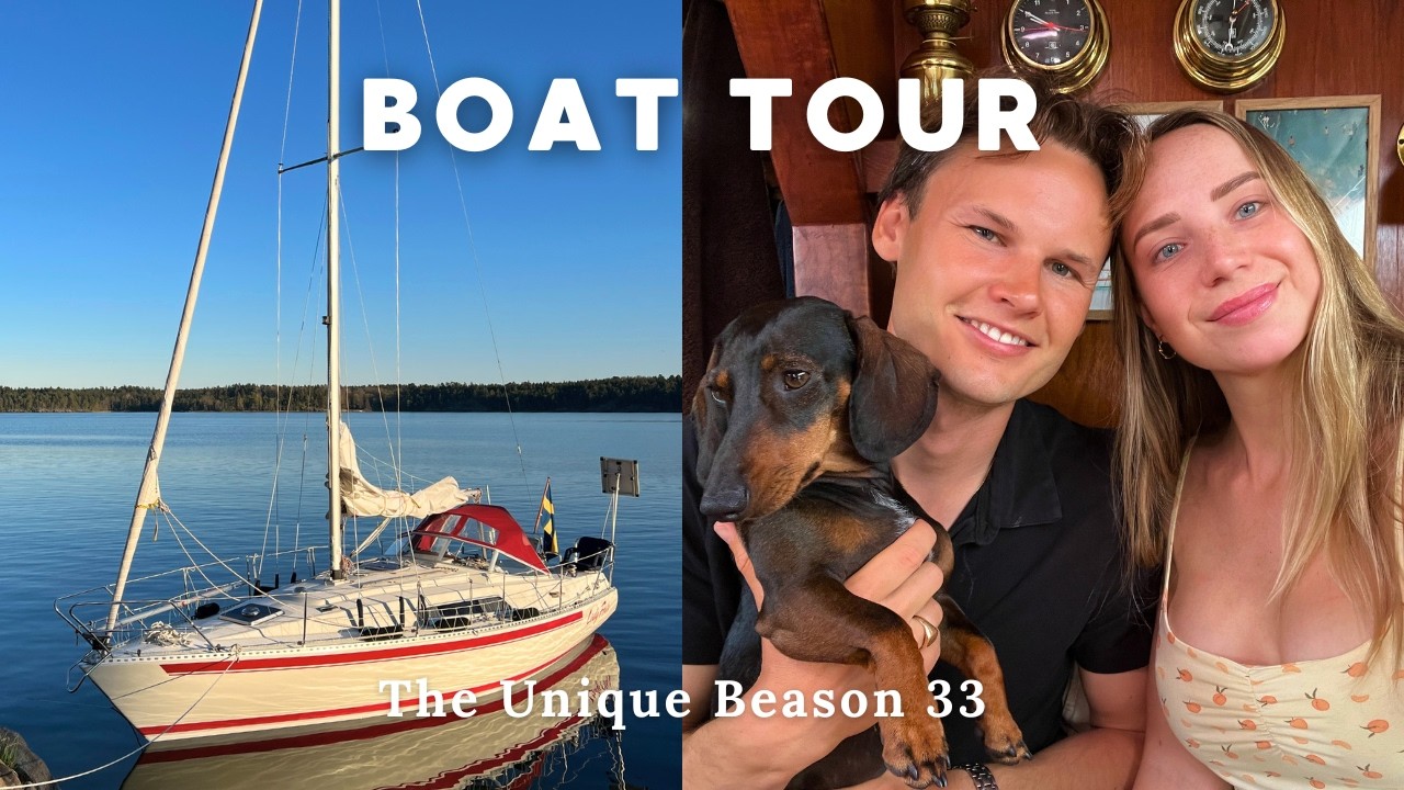 Boat Tour of Our Unique 33 Ft Sailboat Taking Us from Sweden to the Mediterranean