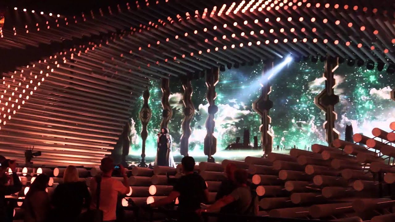 Grand Final interval act: Conchita Wurst - Eurovision 2015 (First dress rehearsal)