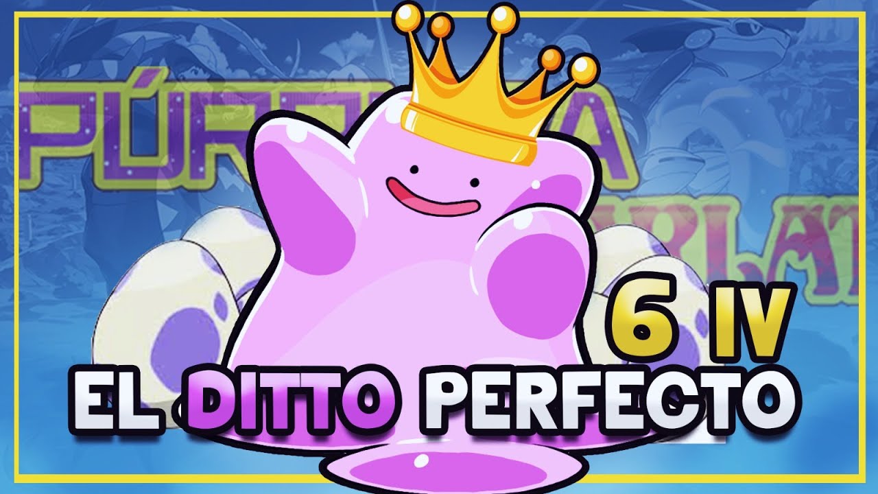 Como conseguir DITTO PERFECTO en Pokemon Escarlata y Purpura