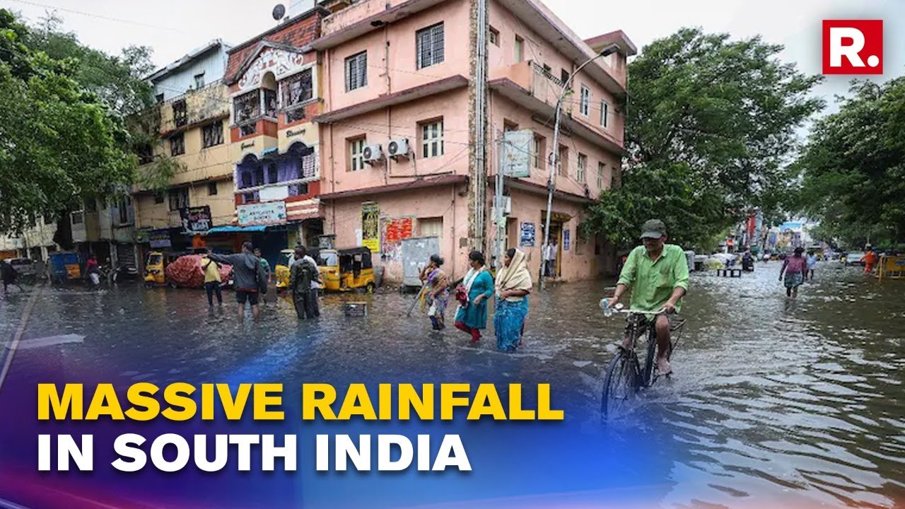 Heavy Rains In South India: IMD Issues Yellow Alert In Tamil Nadu, Parts Of Bengaluru Waterlogged
