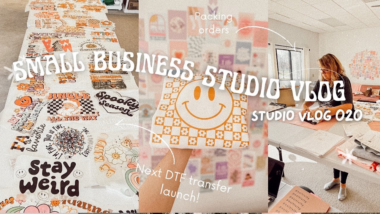 Day in the Life of a Small Business Owner, Next Transfer Launch Date, Studio Vlog 020