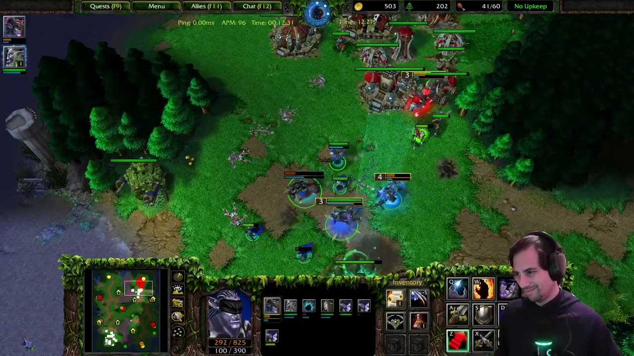 800 MMR Night Elf vs Orc Firelord Farseer