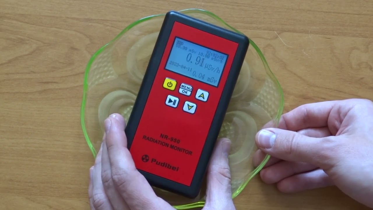 Dosimeter Geiger Counter Radiation Monitor NR-950 PUDIBEI (Dozymetr Licznik Geigera) Made in China