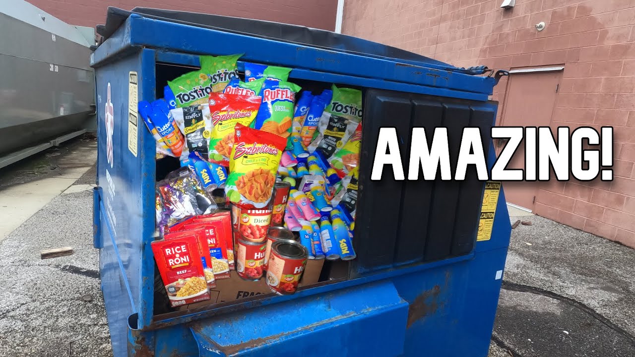 Dumpster Diving- Rice a Roni, Chips, Sunscreen, Much More + The Critter Cam