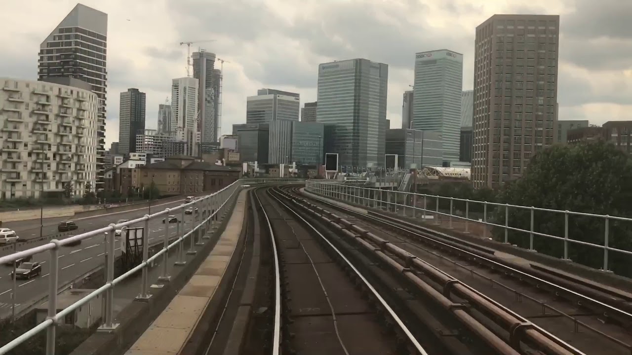 *FRV* Docklands Light Railway (DLR) Branch: Woolwich Arsenal Stn - Bank Stn