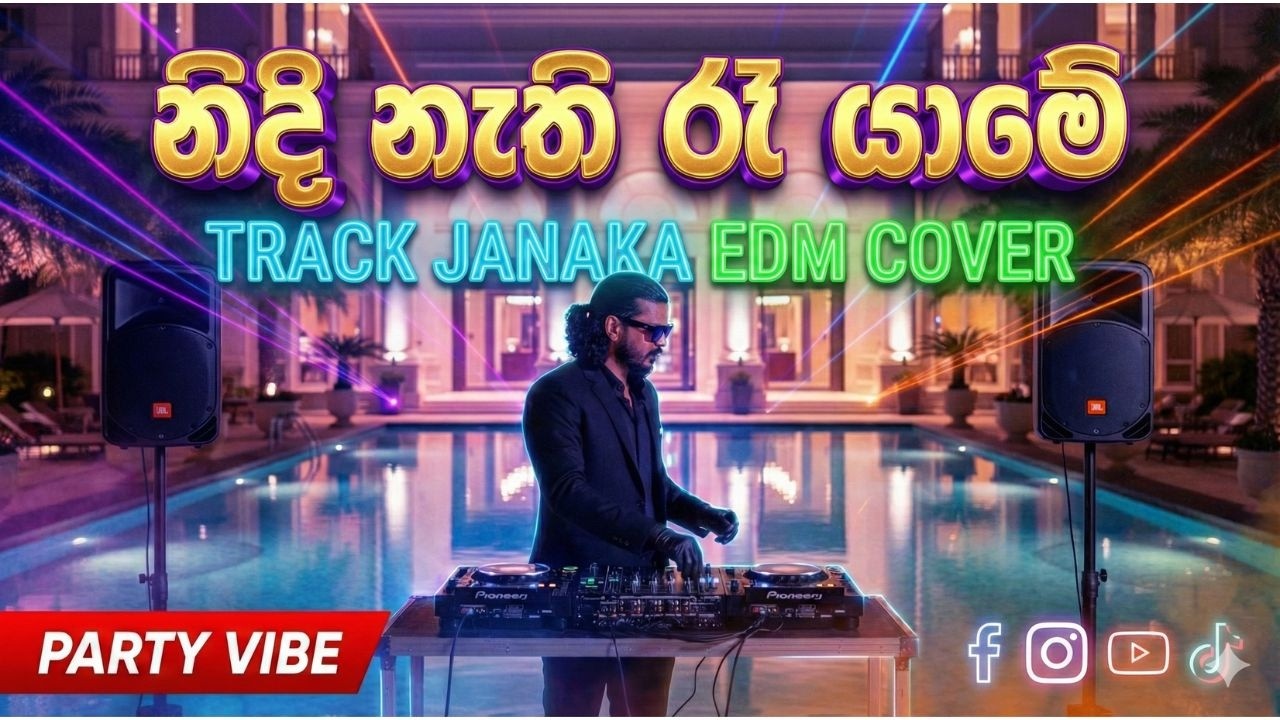 Nidi Nathi Ra Yame (නිදි නැති රැ යමේ) - Track Janaka | EDM Cover Song