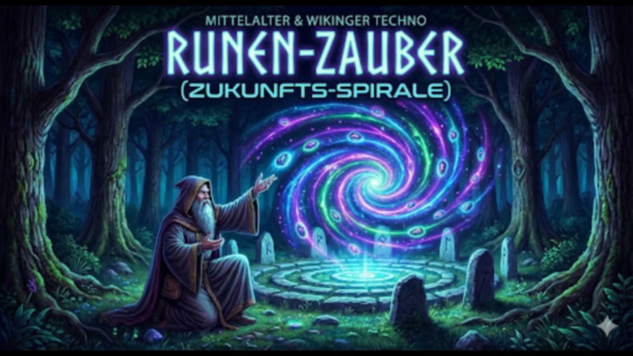 „RUNEN ZAUBER (ZUKUNFTS SPIRALE)“
