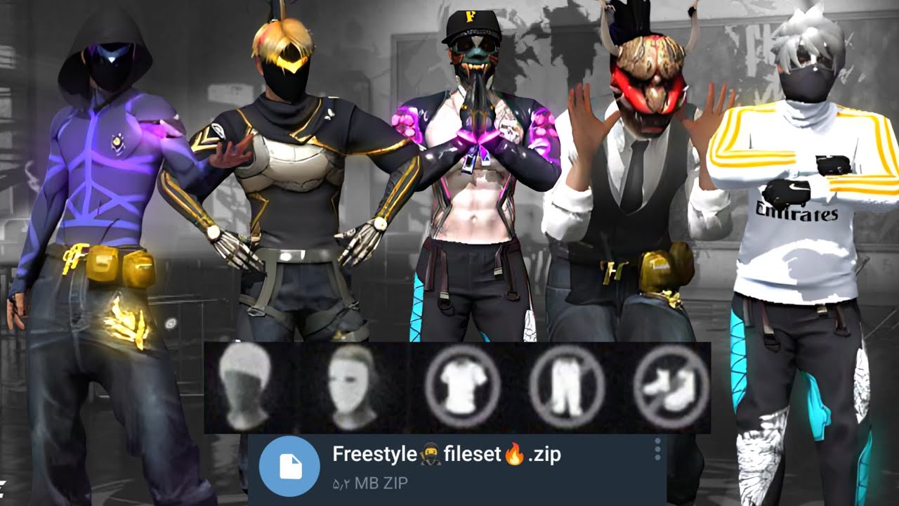 TXT FREESTYLE DRESS☠️BRAZILIANPLAYERS🔥 😎FREESTYLE DRESS GLITCH FILELINK DIRECTO TIRA✅