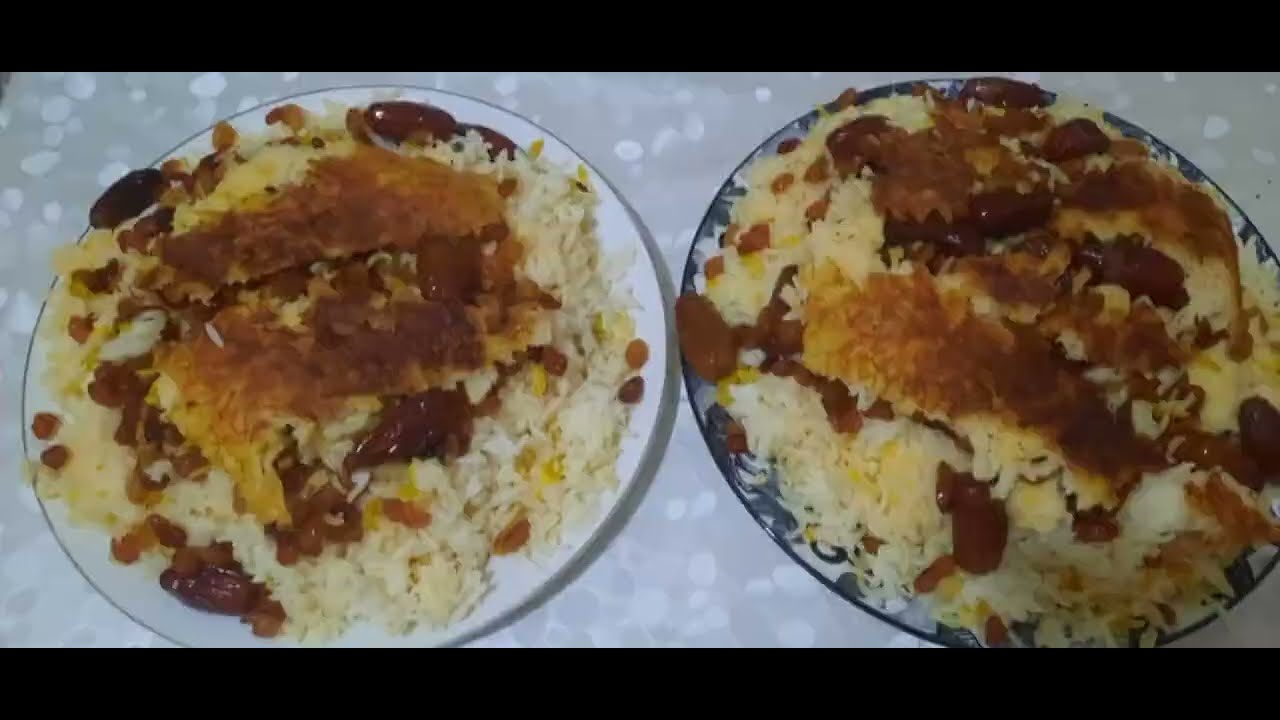 Nənəm südlü plov hazırladı.(kişmiş və xurma)
