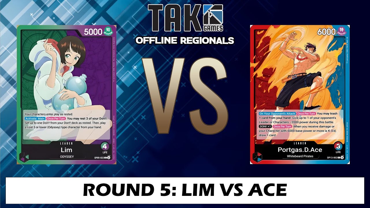TAK Games Offline Melbourne Regional - Round 5 Lim vs Ace (13/12/2025)