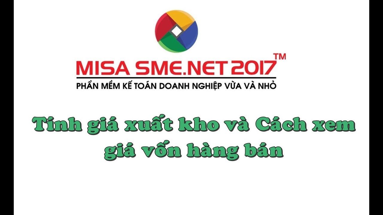 Hướng dẫn cơ bản sử dụng phần mềm - Buổi 14 - Tính giá xuất kho | Học MISA Online