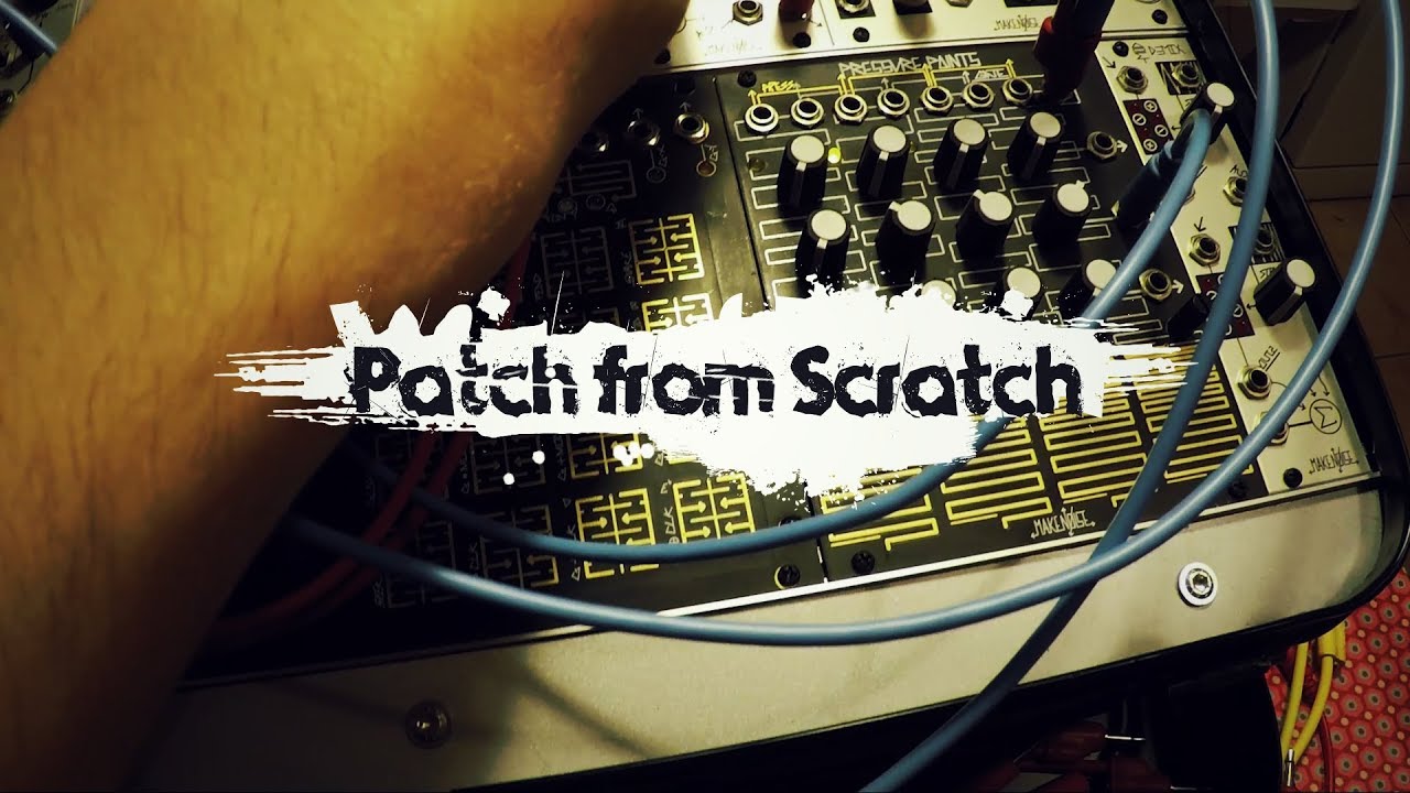 Patch from Scratch - Pitch Woggle with the Make Noise Echophon (no talking)