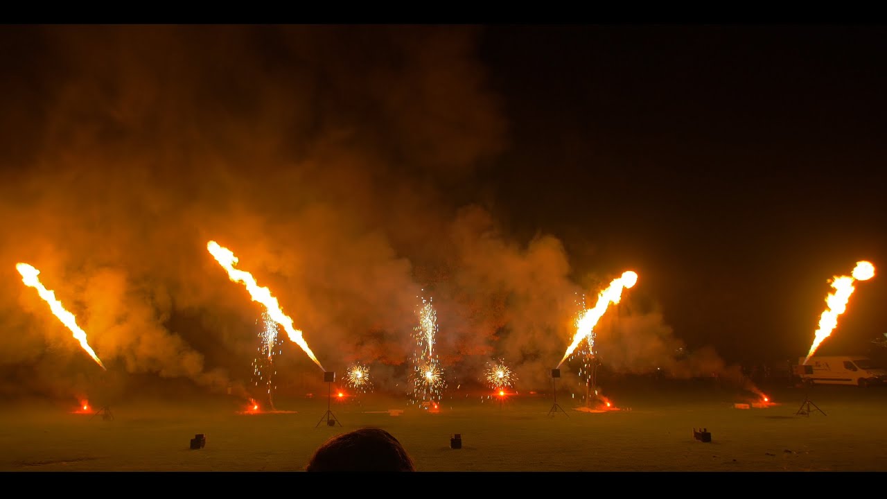 Halloween-Party - Luisenpark Mannheim 2014 (Flammenshow)