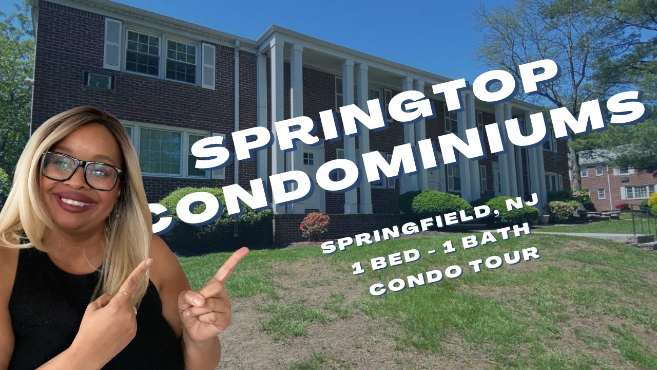 Condo in Springfield New Jersey || Springtop Condominiums Tour || Living in Springfield NJ