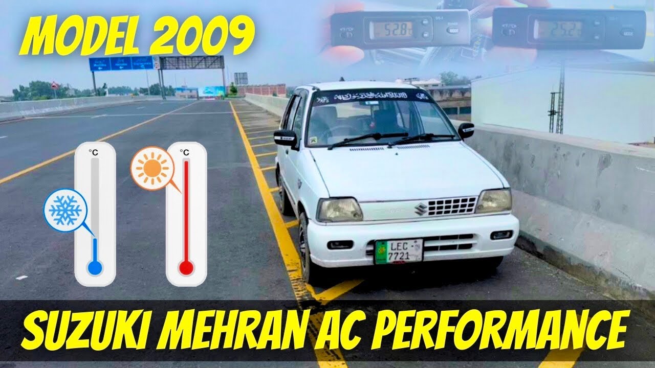 Suzuki Mehran AC Performance ❄️ ! Naveed Ahmed ! Model 2009