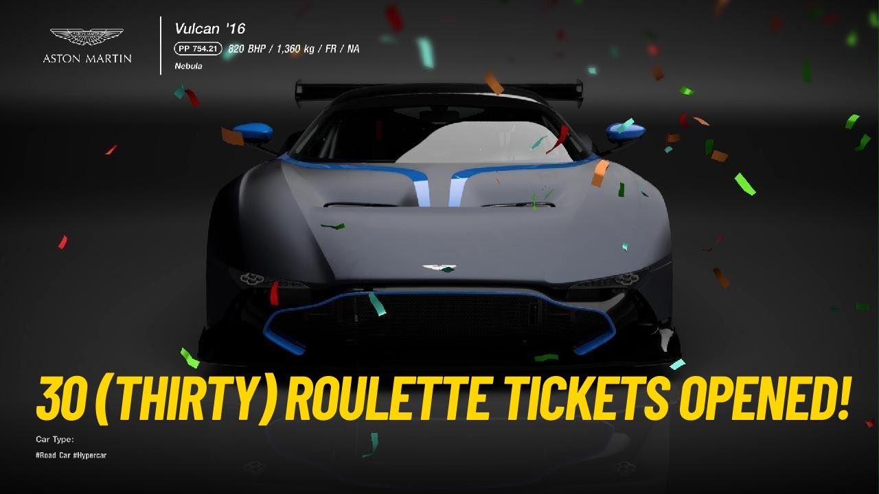 GT7 Roulette Ticket Bonanza - Opening 30 GT7 Roulette Tickets for Epic Rewards