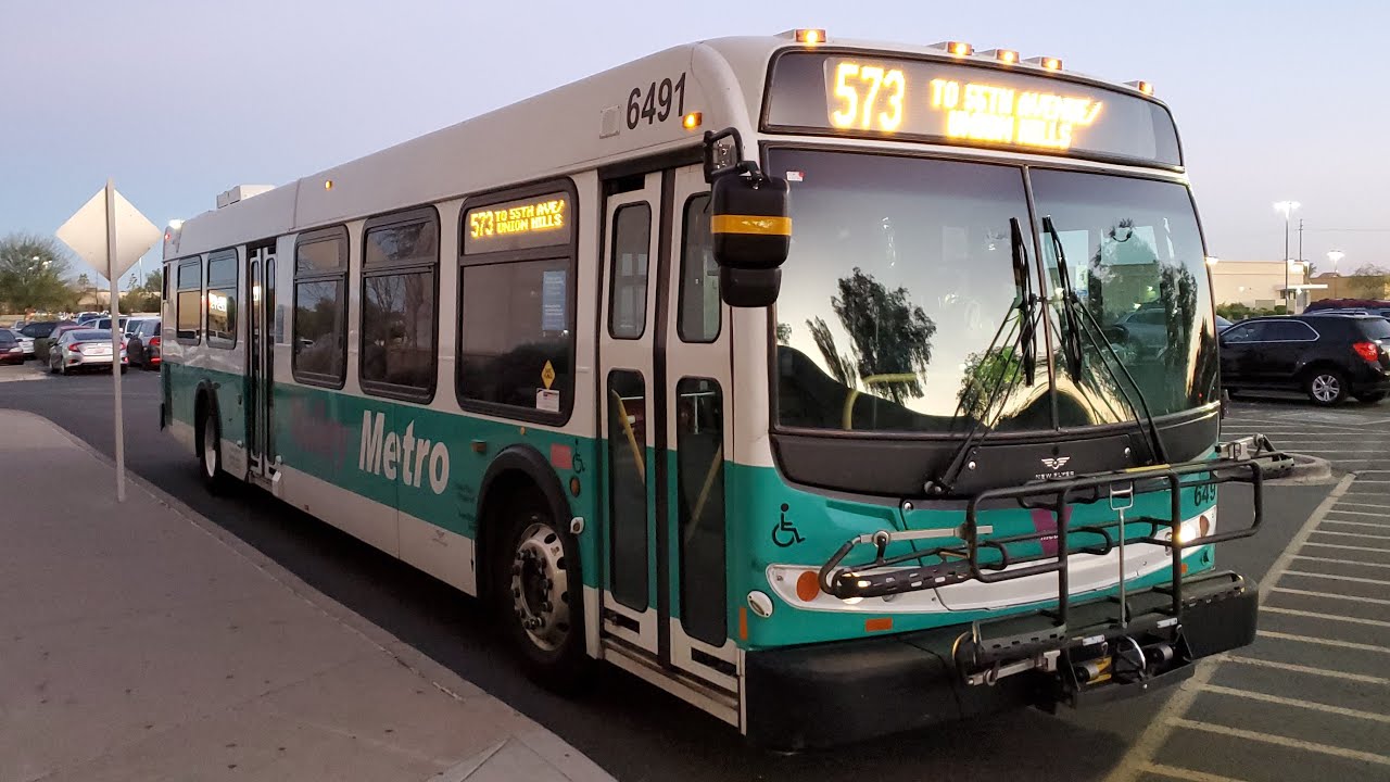 (RIDE-ON) (RETIRED) Valley Metro - 2007 New Flyer D40LFR 6491 (PART 1)