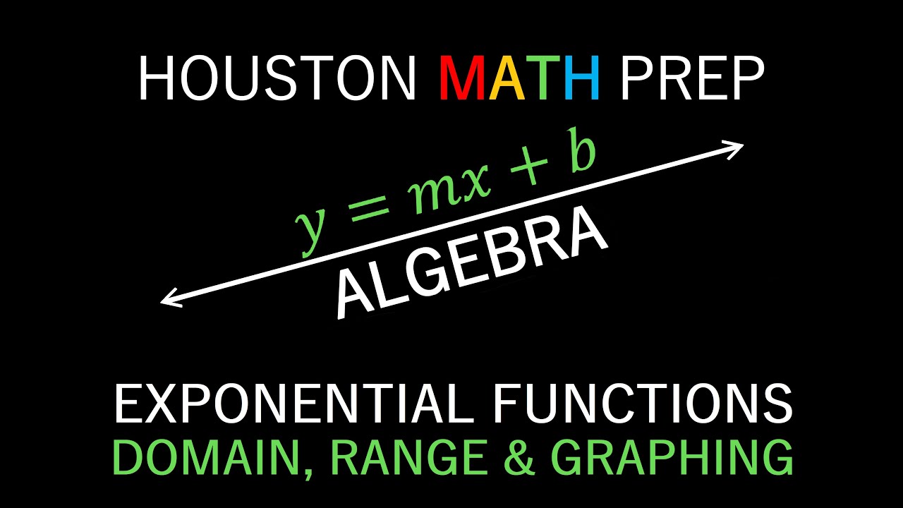 Exponential Functions (Domain, Range, Graphing & Transformations)