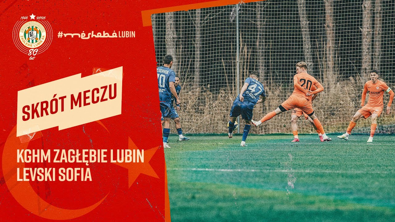 KGHM Zagłębie Lubin 0:0 Levski Sofia | Skrót meczu