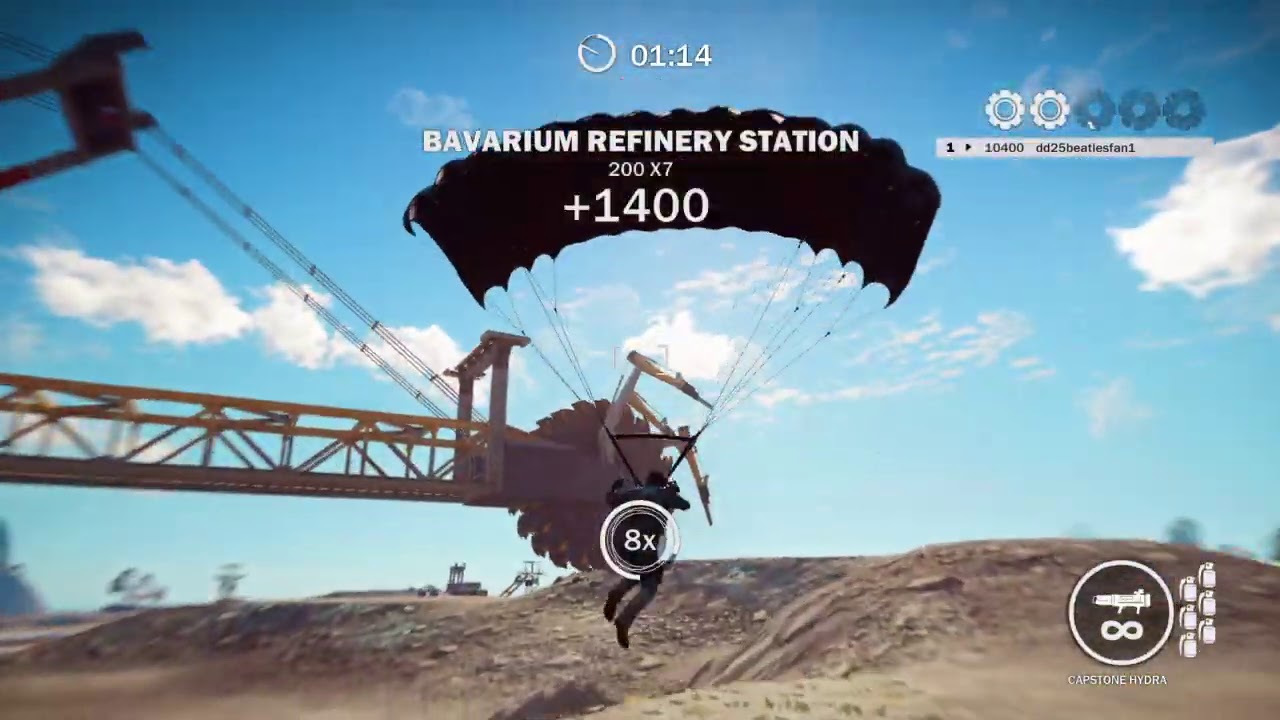 Just Cause 3: RPG Frenzy III (5 Gears)