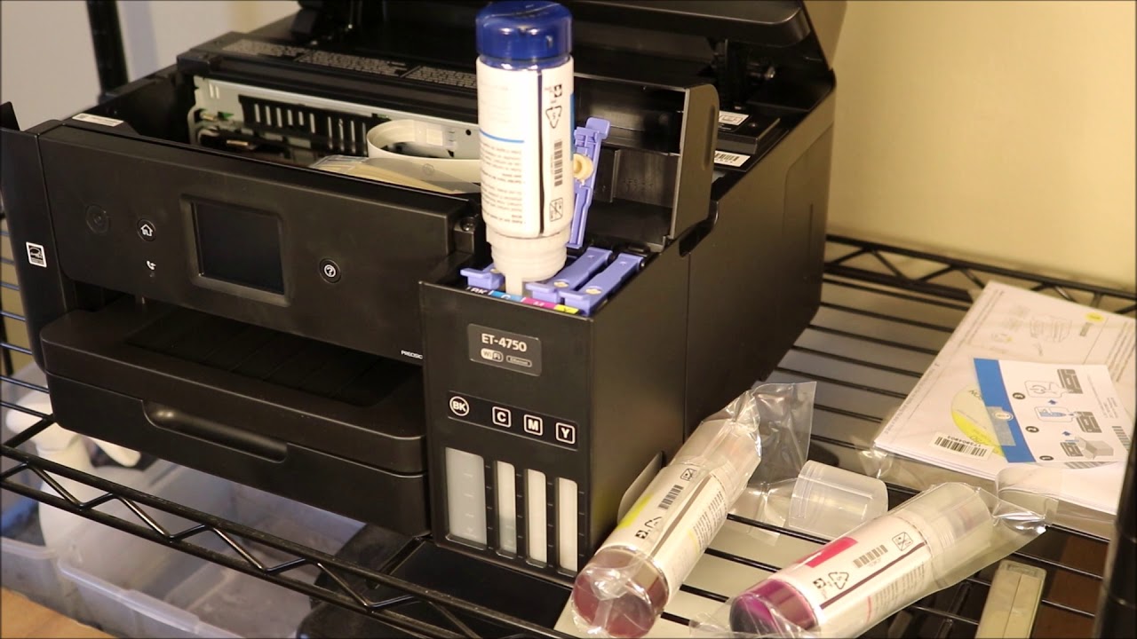 Epson ET 4750 How To Install Ink [Easy Guide]