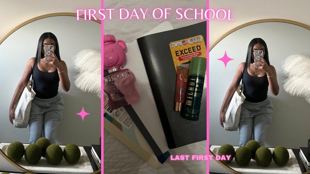 GRWM First Day Of School (last first day)