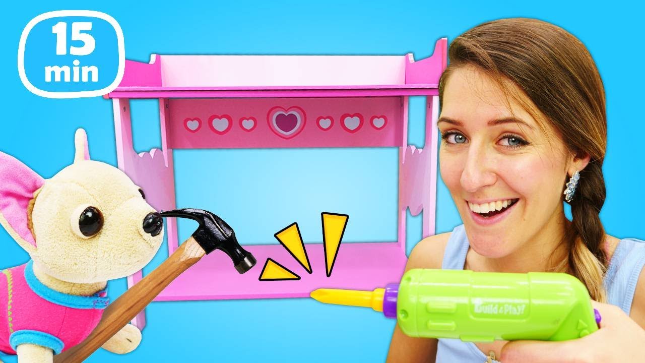 Ana y Amiga construyen una nueva cuna y van al acuario