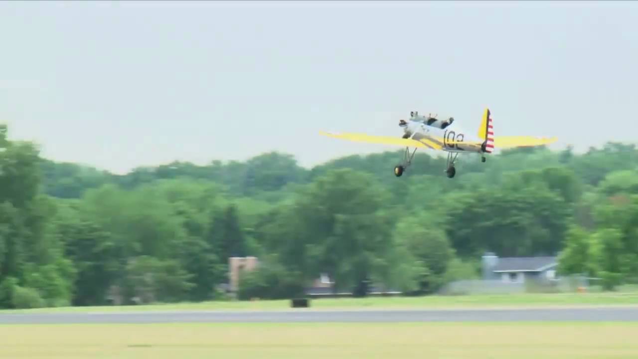 Ryan PT-22 First Flight after Two Year Restoration (HD).