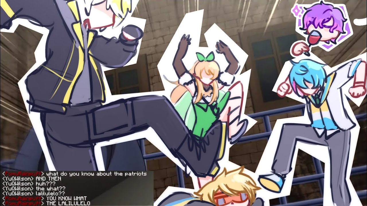 Yu Q. Wilson gets hazed in his first Minecraft stream 【NIJISANJI EN】