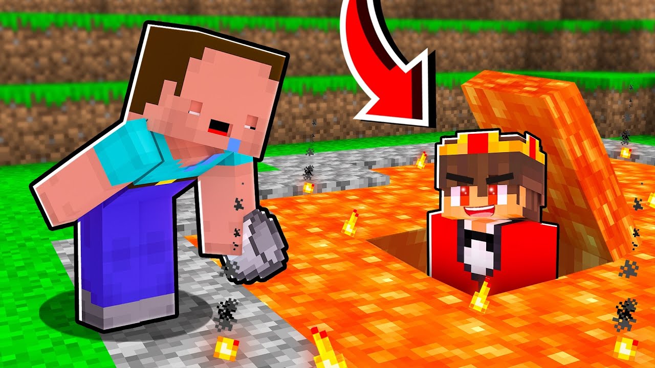 Semlaki Baut eine Basis Unter Lava um Billy Zu Pranken in Minecraft!