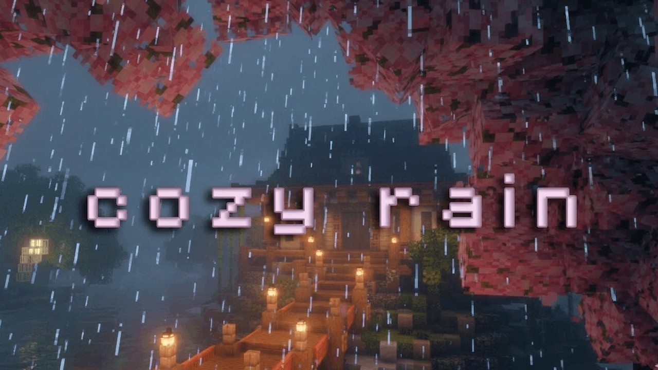 🌧️ wait out the storm with me... (minecraft music w/ rain ambience)