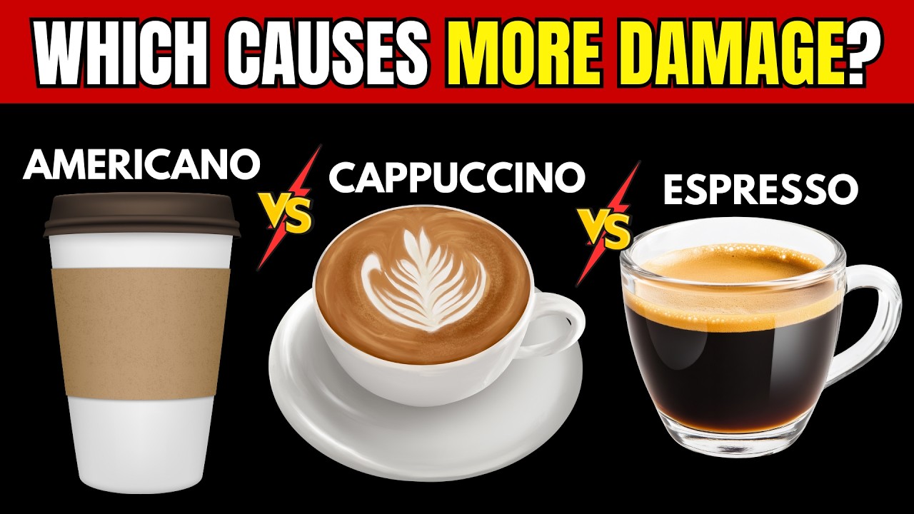 One of these 3 coffees will destroy your teeth and breath. Which one?