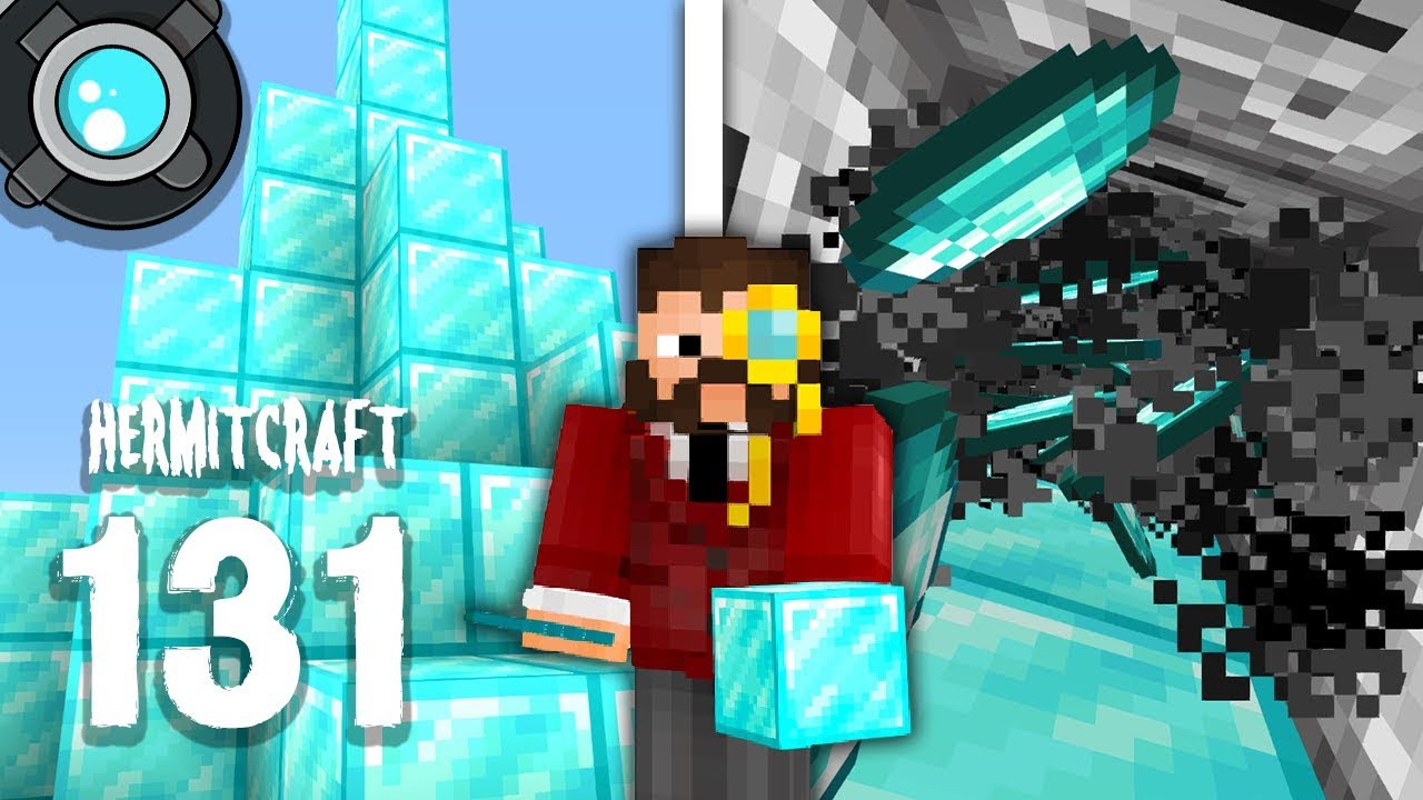 HermitCraft 6: 131 | Making 1000 DIAMONDS in ONE day!