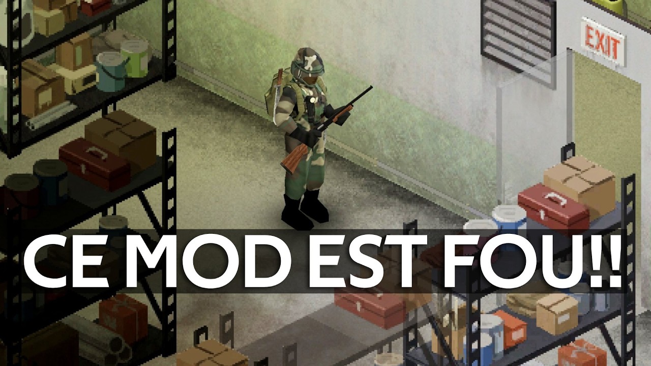 J'ai d&eacute;couverte un mod de dingue sur Project Zomboid!