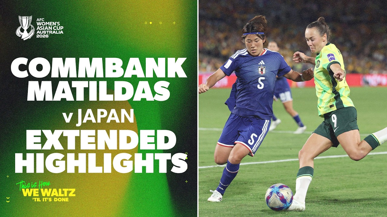 Japan 1-0 Matildas | Extended Highlights | AFC Women&rsquo;s Asian Cup Final
