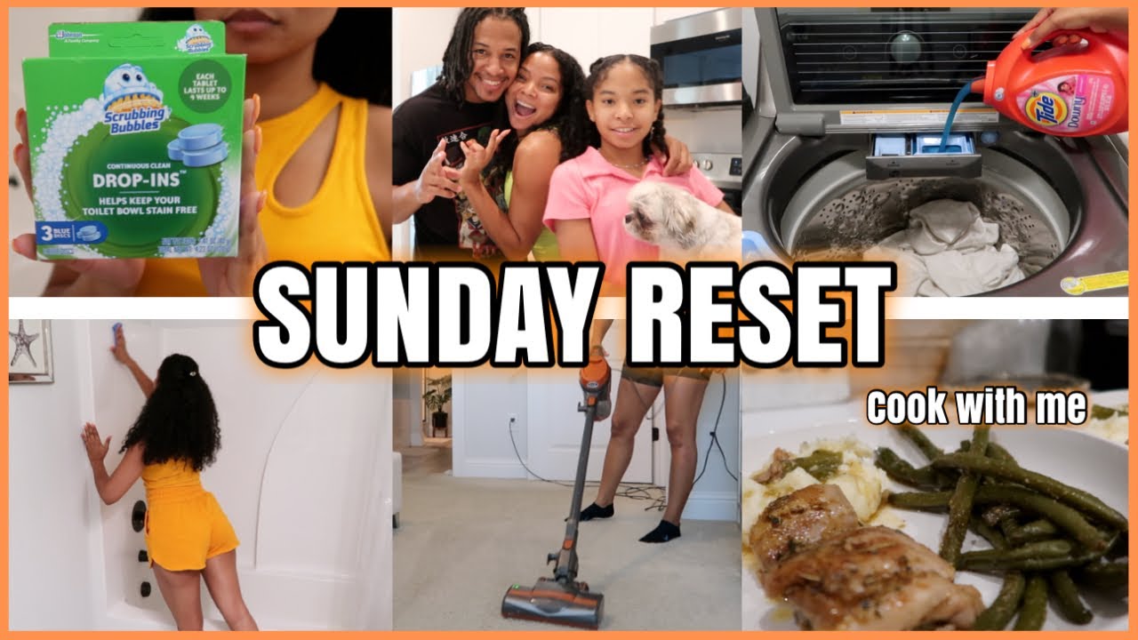 *NEW* SUNDAY RESET | EXTREME CLEANING MOTIVATION | GET IT ALL DONE | SPEED CLEANING