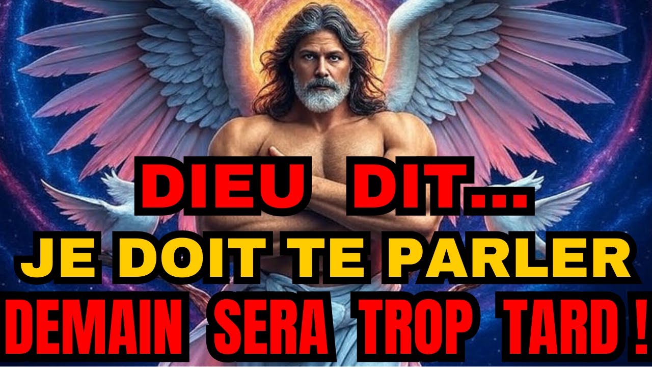 ⚡ ÉLUS DE DIEU, CE MESSAGE EST URGENT — DIEU DOIT TE PARLER MAINTENANT ! 🙏