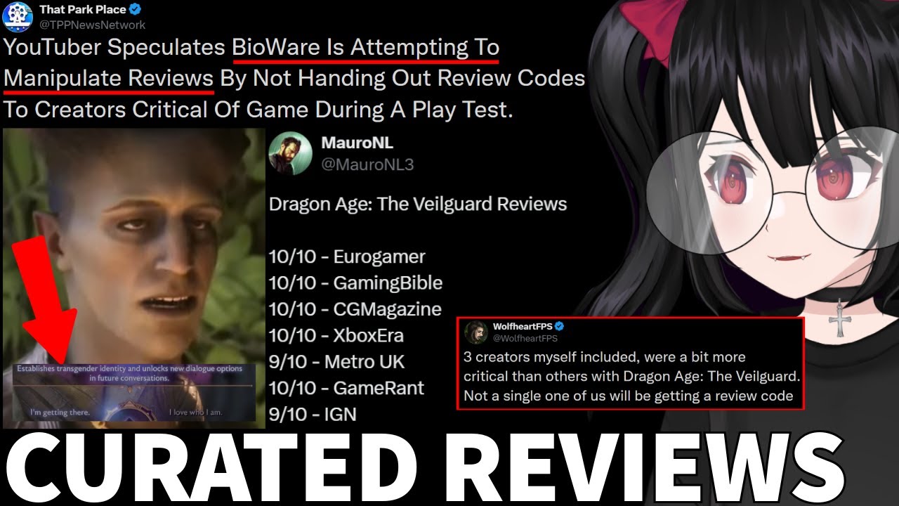Woke Dragon Age Game CAUGHT Manipulating Reviews