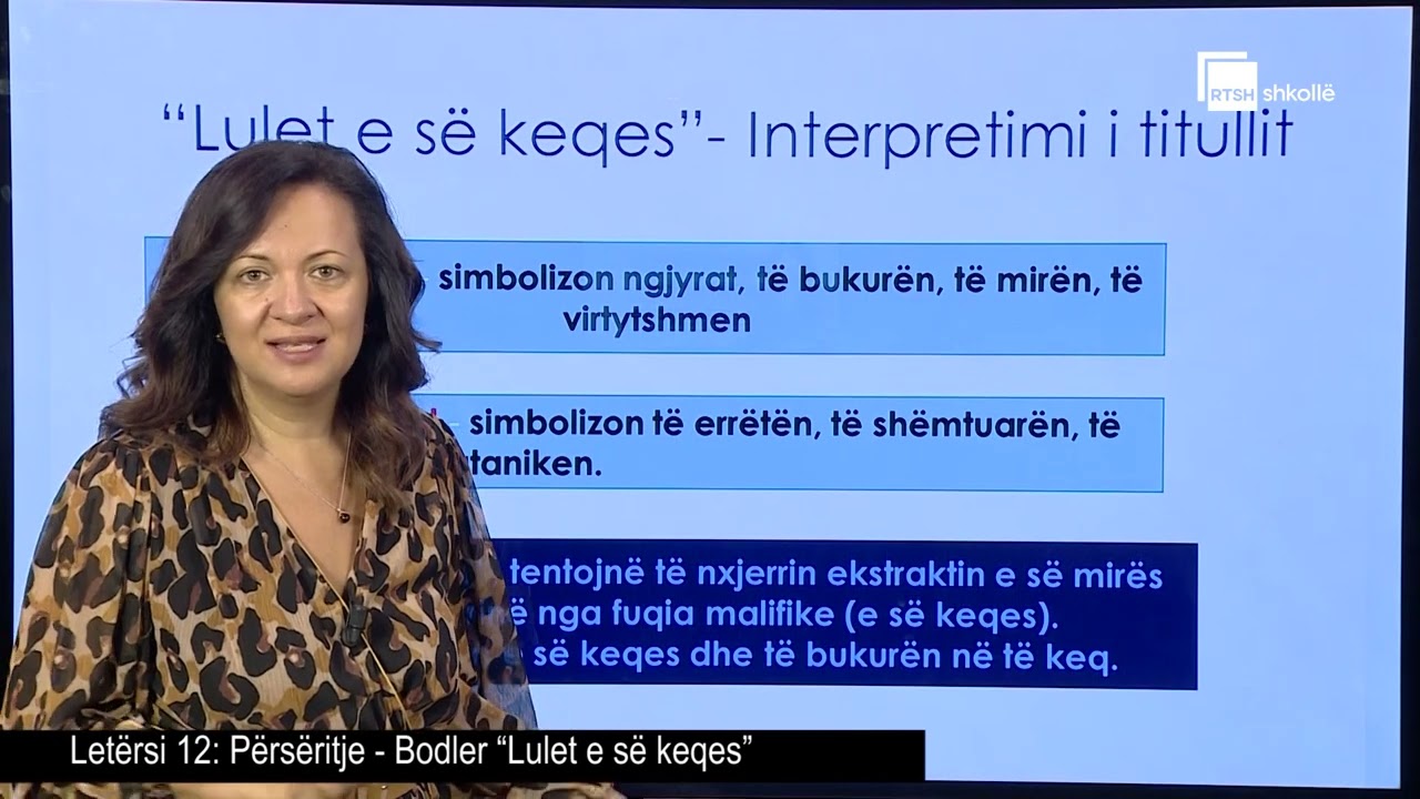 Përsëritje - Bodler “Lulet e së keqes” | Letërsi 12