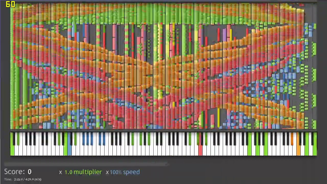 [Black MIDI] Septette For the Dead Princess - 13.9 Million Notes (PianoGame RTX 3060 run)