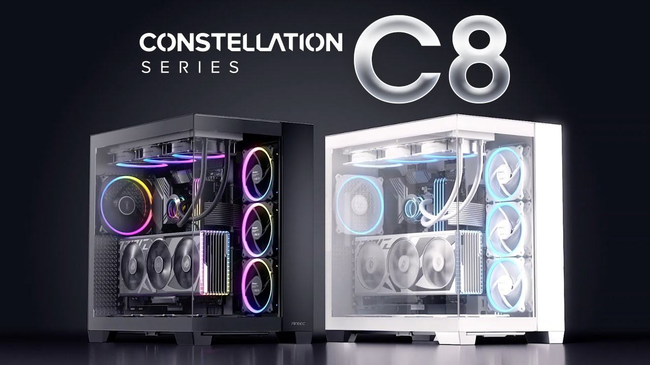 Unveiling Antec C8: The Ultimate Full-Tower E-ATX PC Case with Seamless Tempered Glass