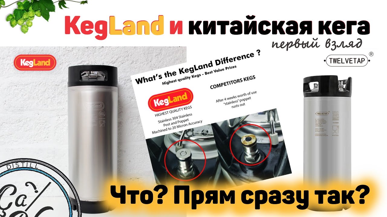 Прям так СРАЗУ? | Пивной кег «KegLand» |  Китайский кег TWELVETAP