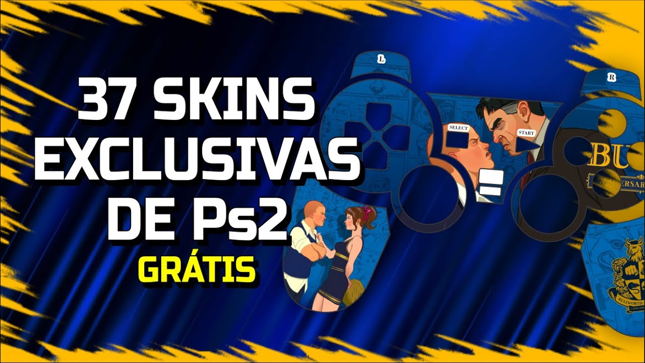 37 SKINS PARA SEU PLAYSTATION 2!!!