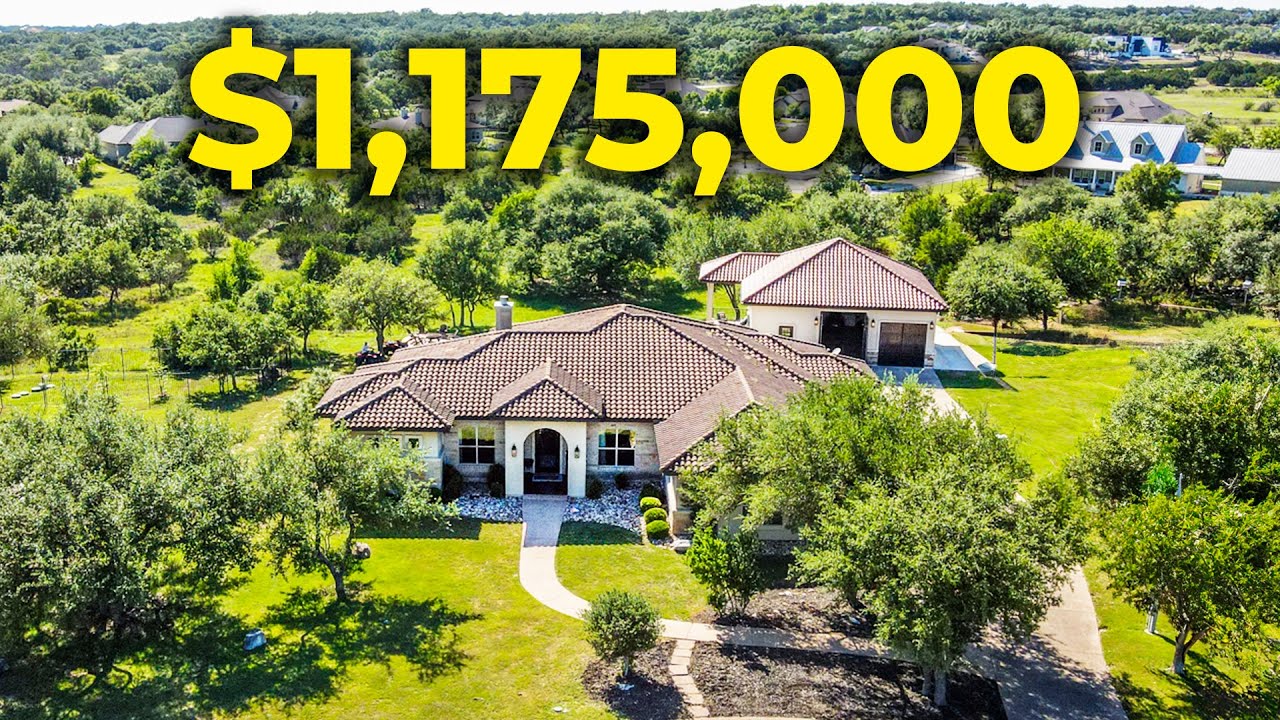 What $1.175M Buys on 2 Acres in New Braunfels TX