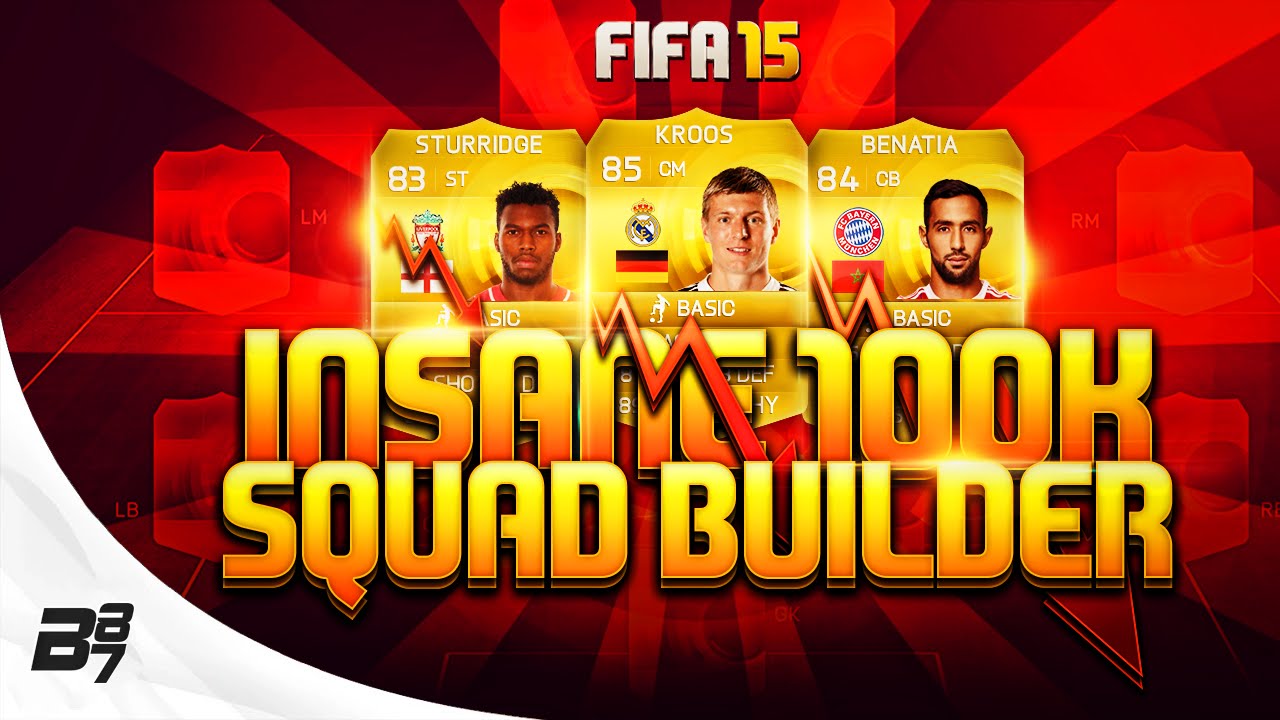 FIFA 15 | TOTY MARKET CRASH INSANE 100K SQUAD BUILDER!